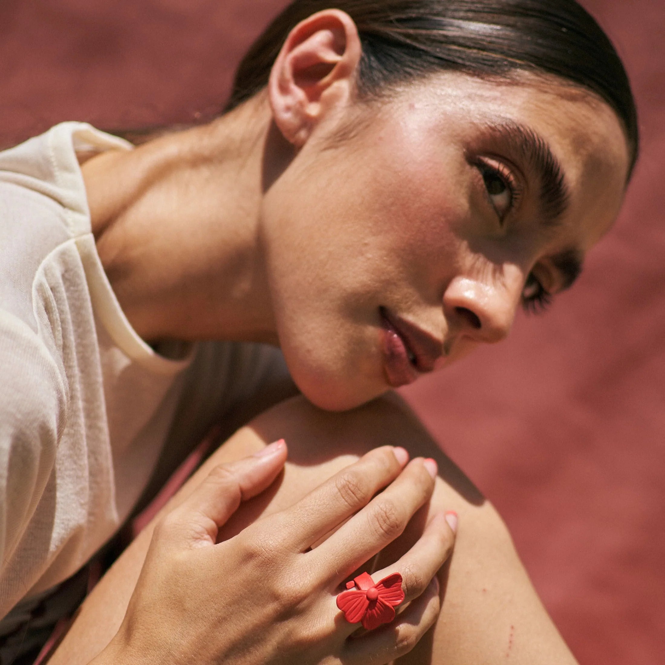 Mini Heart of Autumn Ring