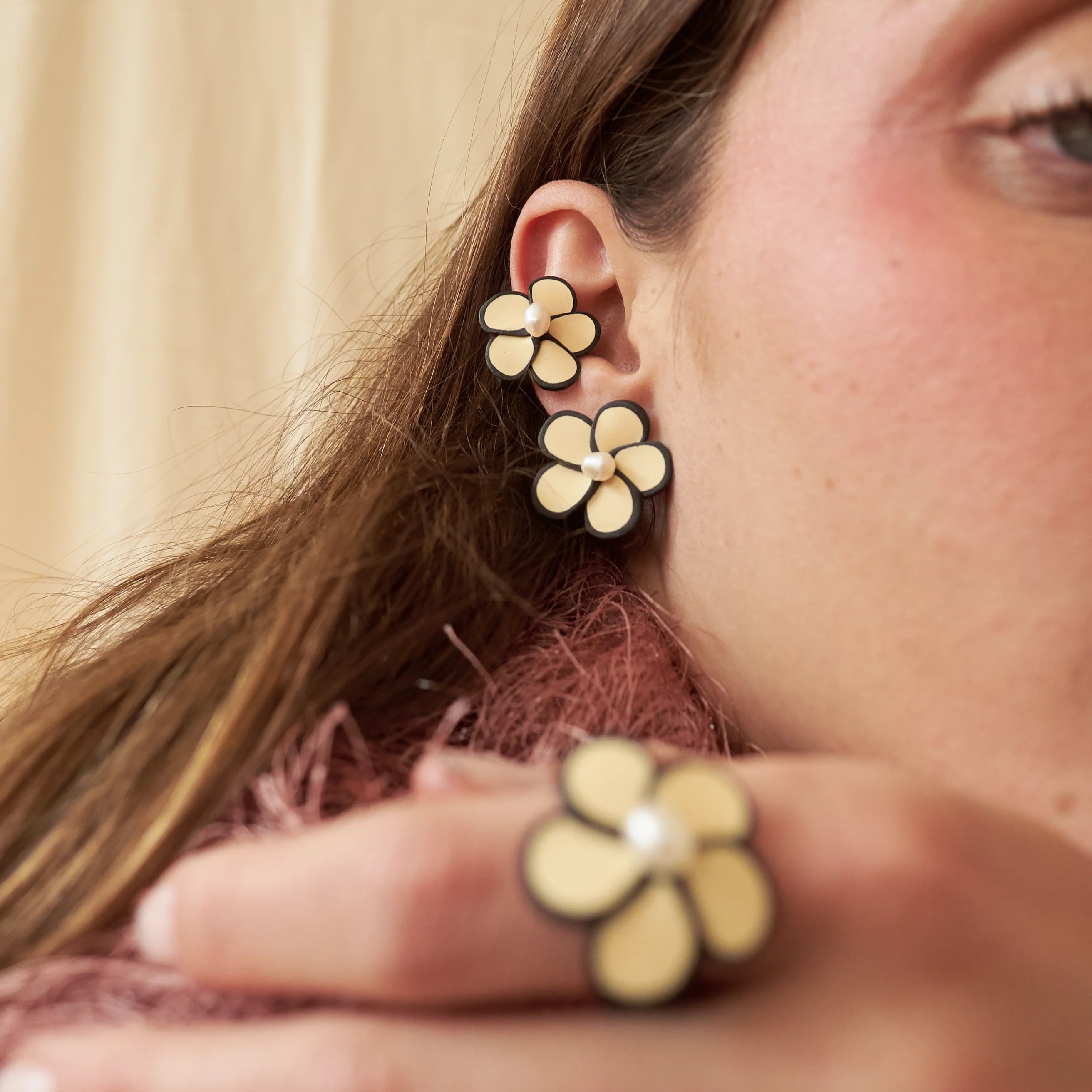 Lucié Bicolor earrings