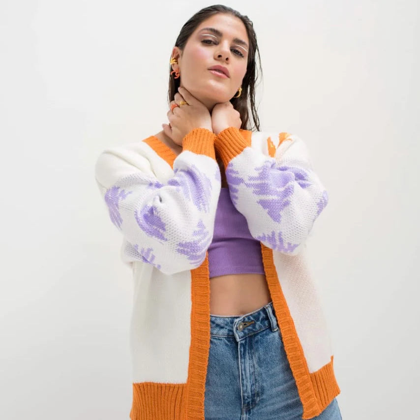 El suelo es lava Cardigan