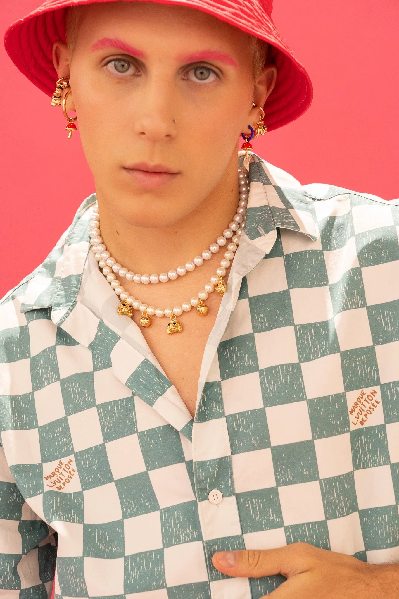 Collar con dije de perla