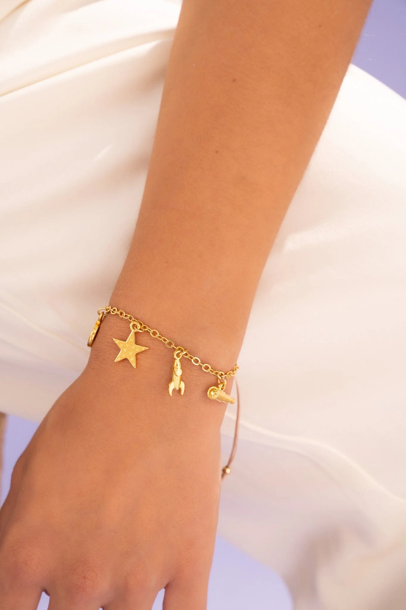 Reach for the Stars Charms Bracelet