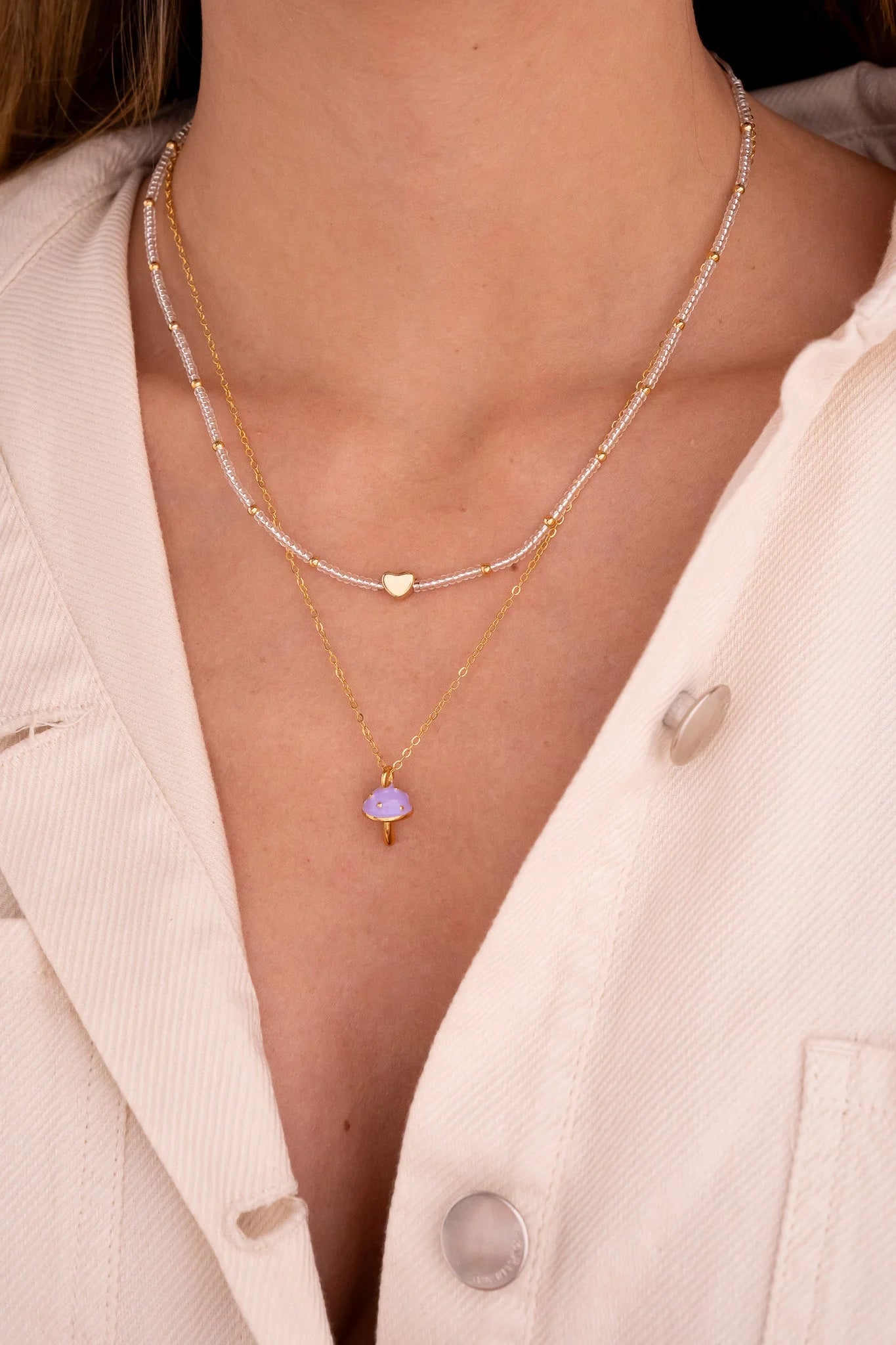 Collar + Pendientes con Charms Surtidos