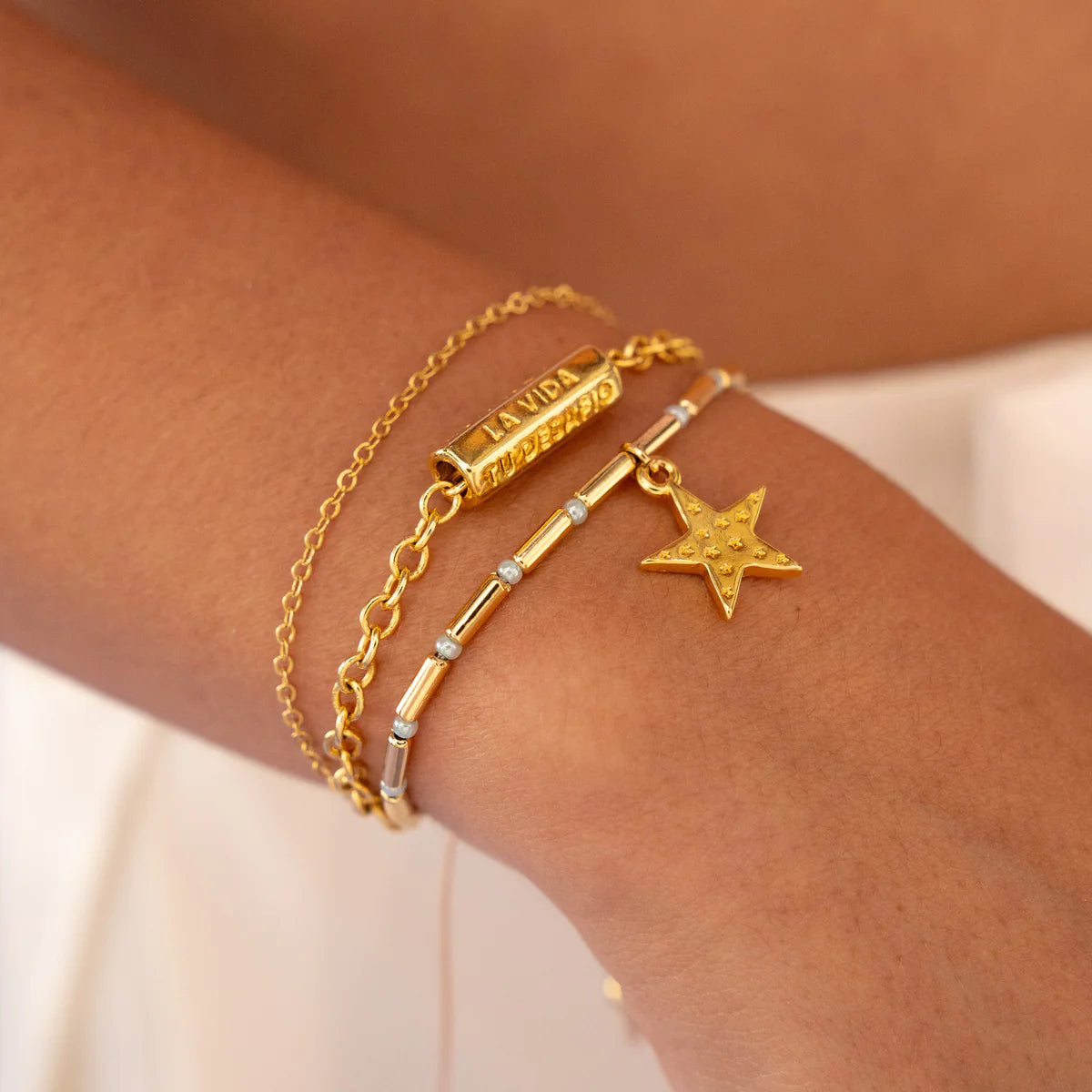 Your Challenge Bracelet + Earrings