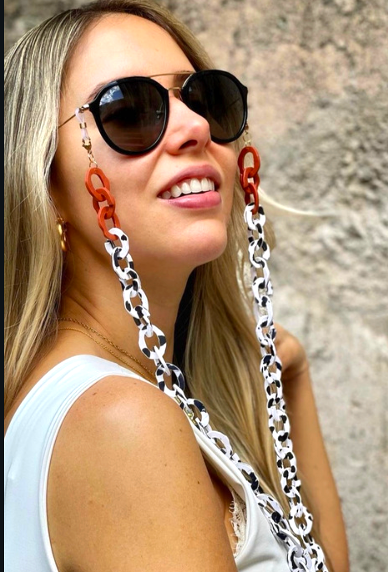 Cadena de gafas Dalmata