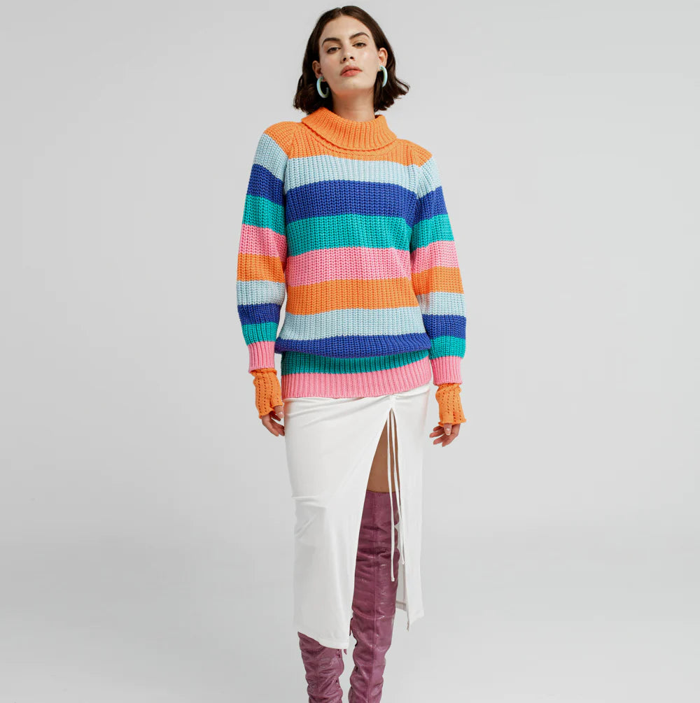 Suéter colorido