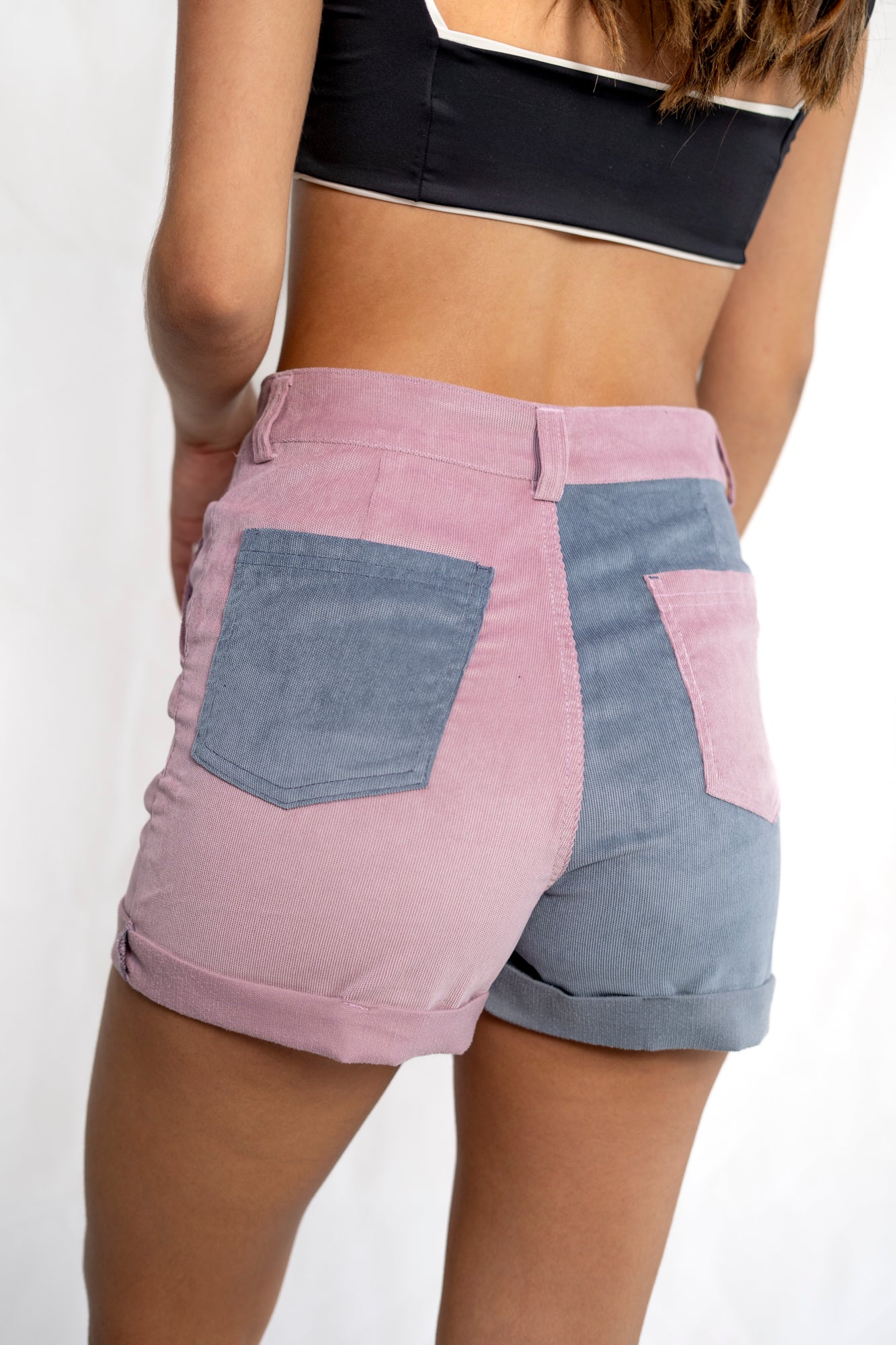 Women Short Gray/Pink