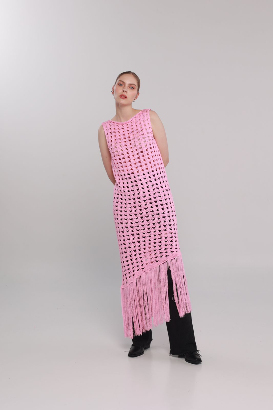 Mesh Not So Basic Dress