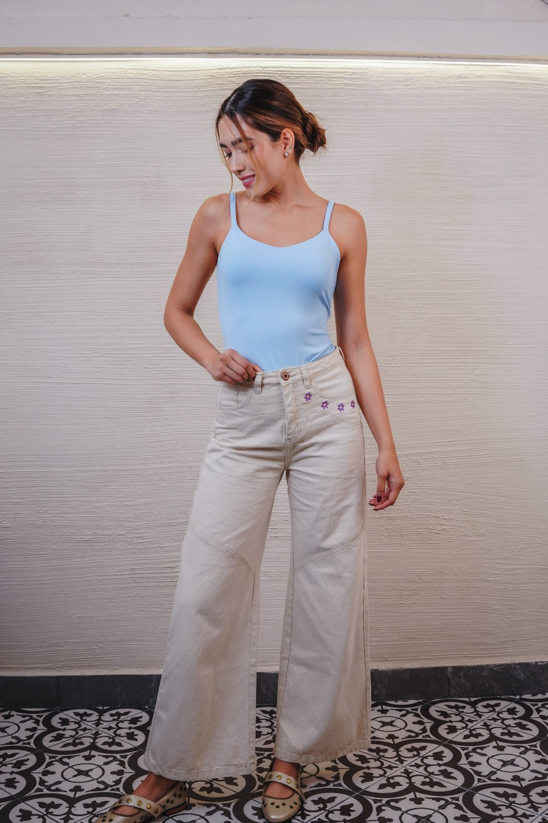 Pantalones arraigados