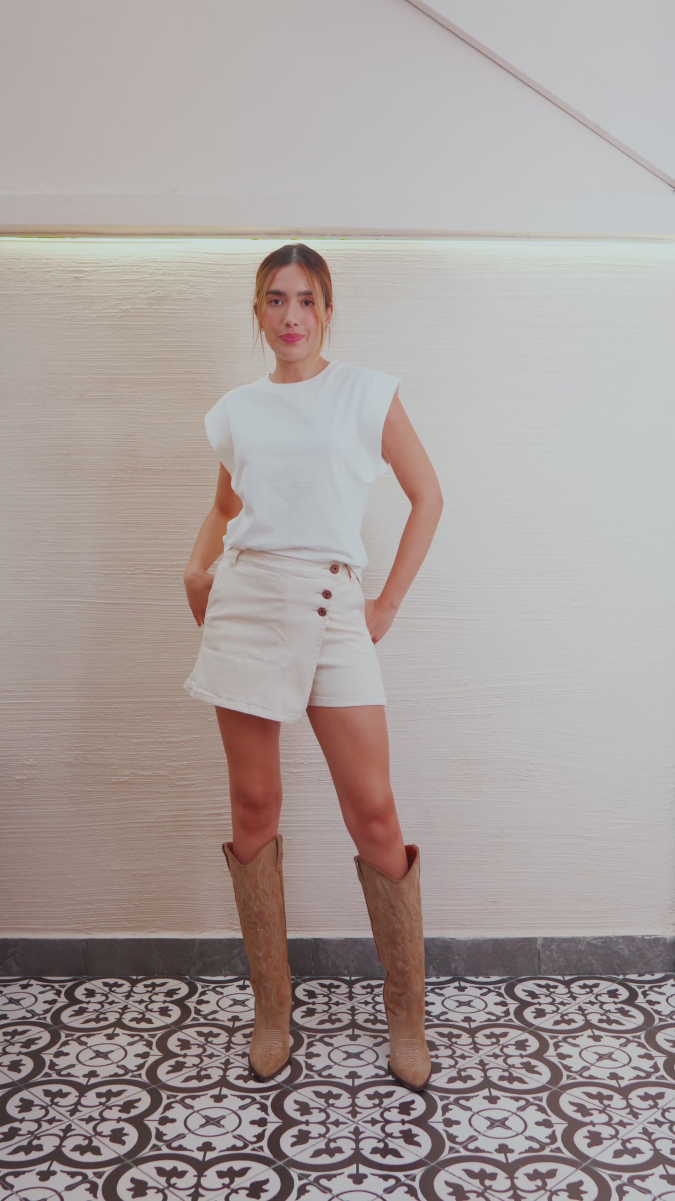 Camiseta de forma libre