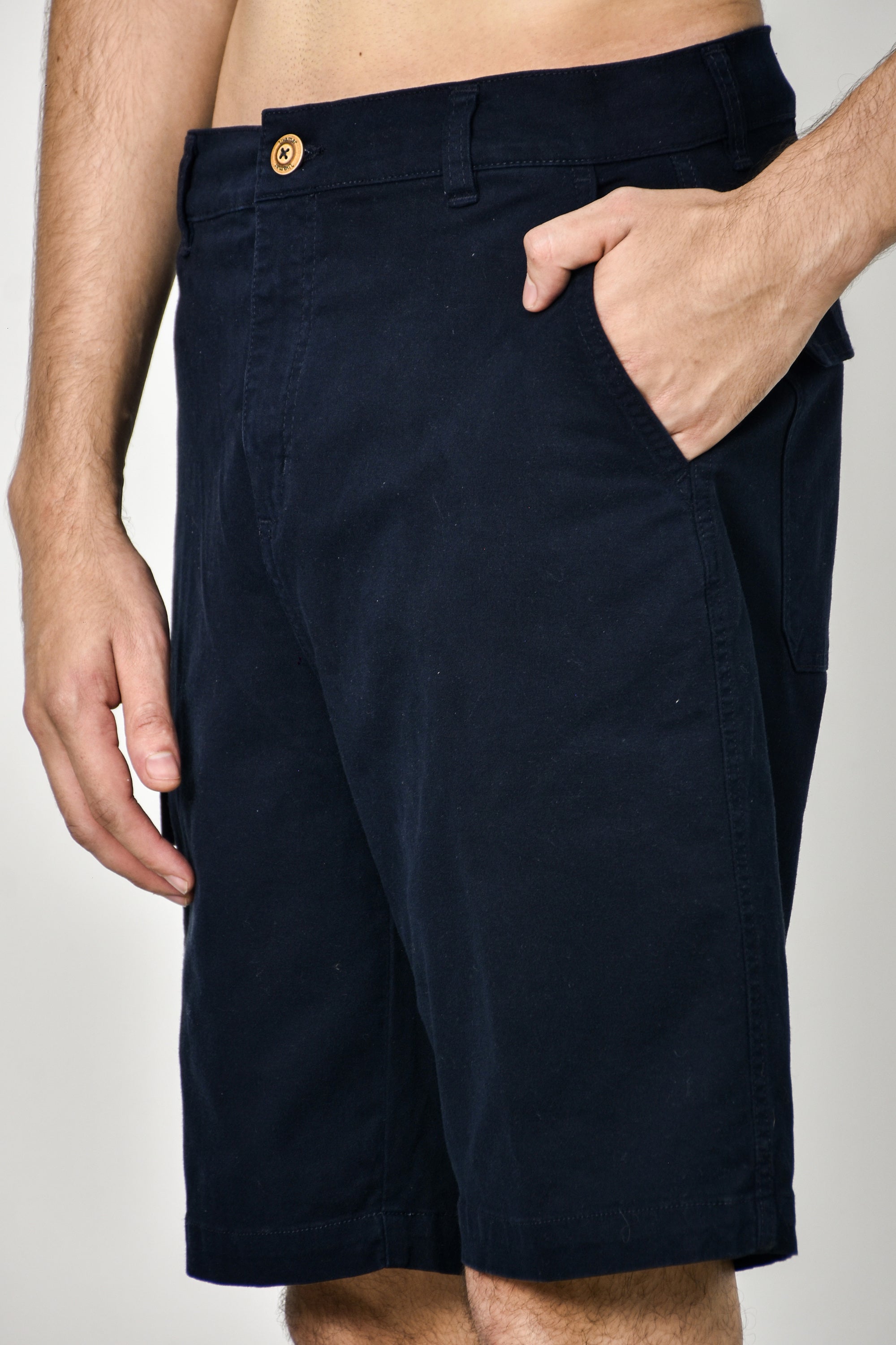 Pantalones cortos cargo - Azul oscuro