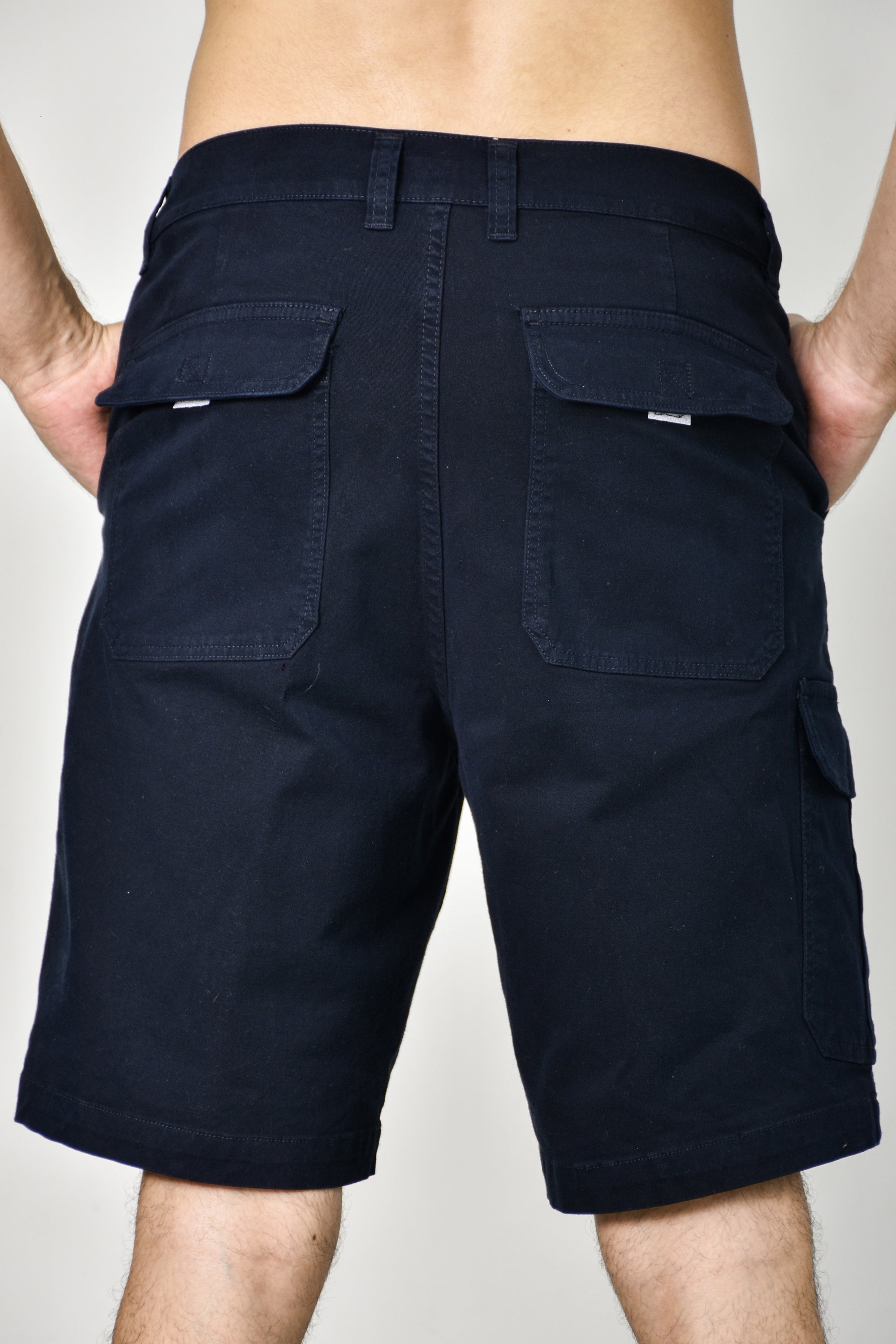 Pantalones cortos cargo - Azul oscuro