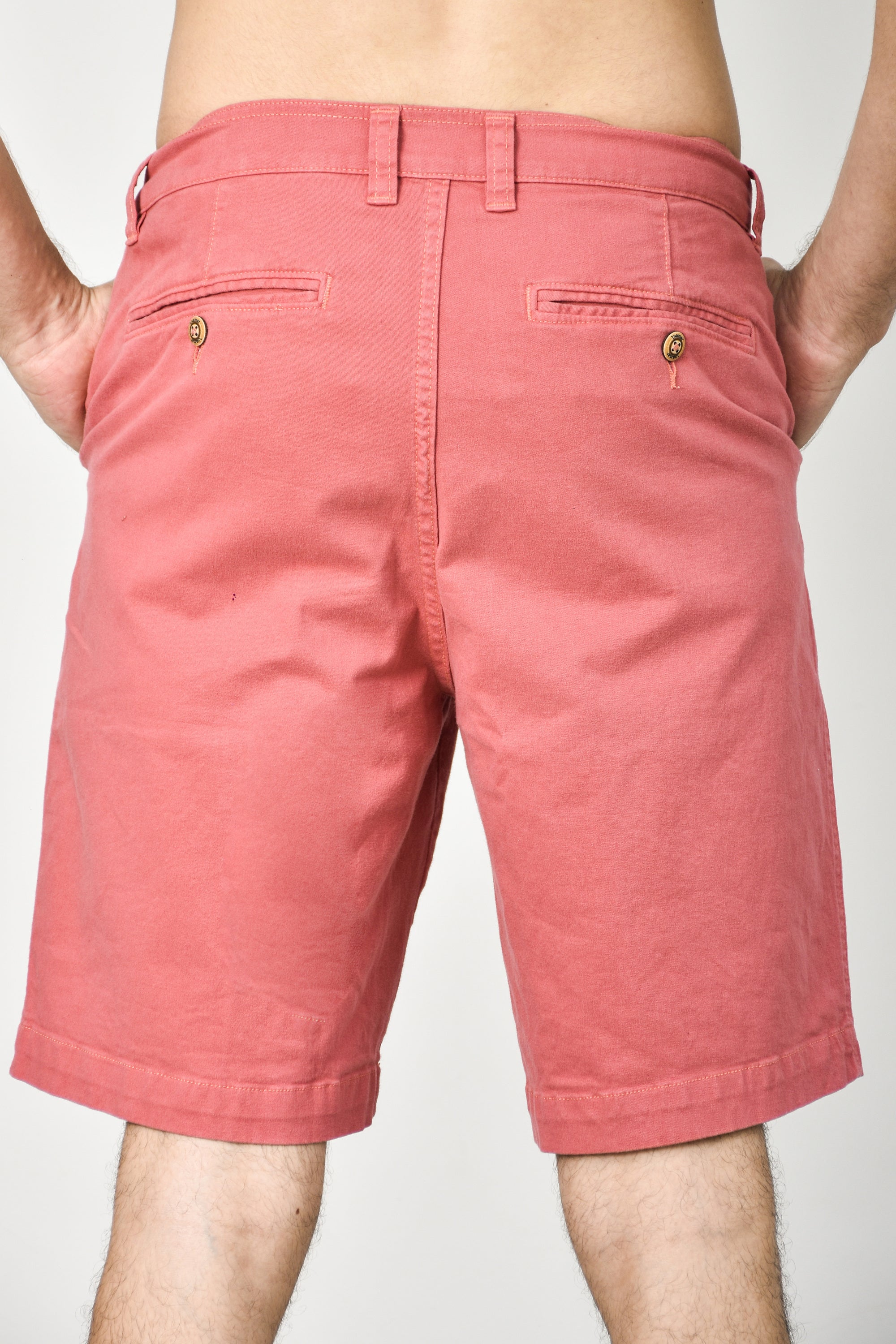 Pantalones cortos chinos - Terracota
