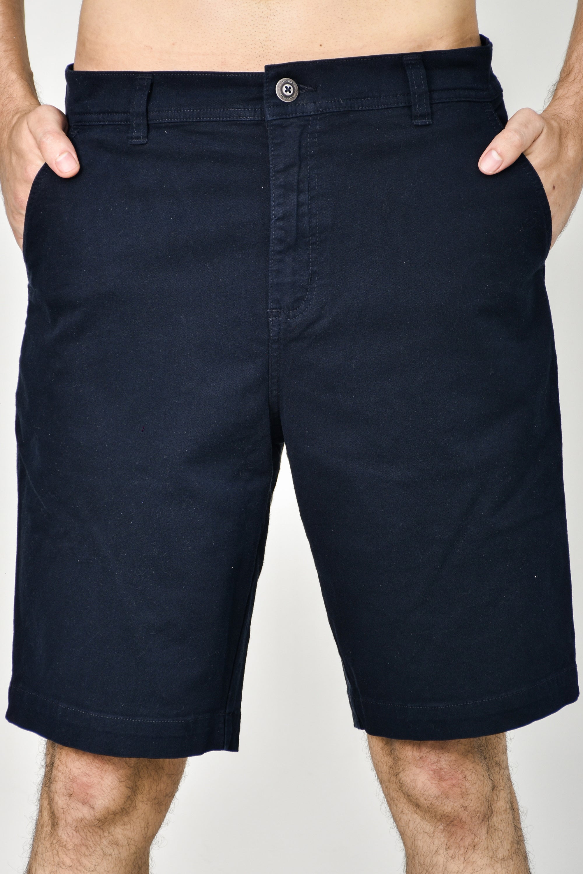 Pantalones cortos chinos - Azul oscuro