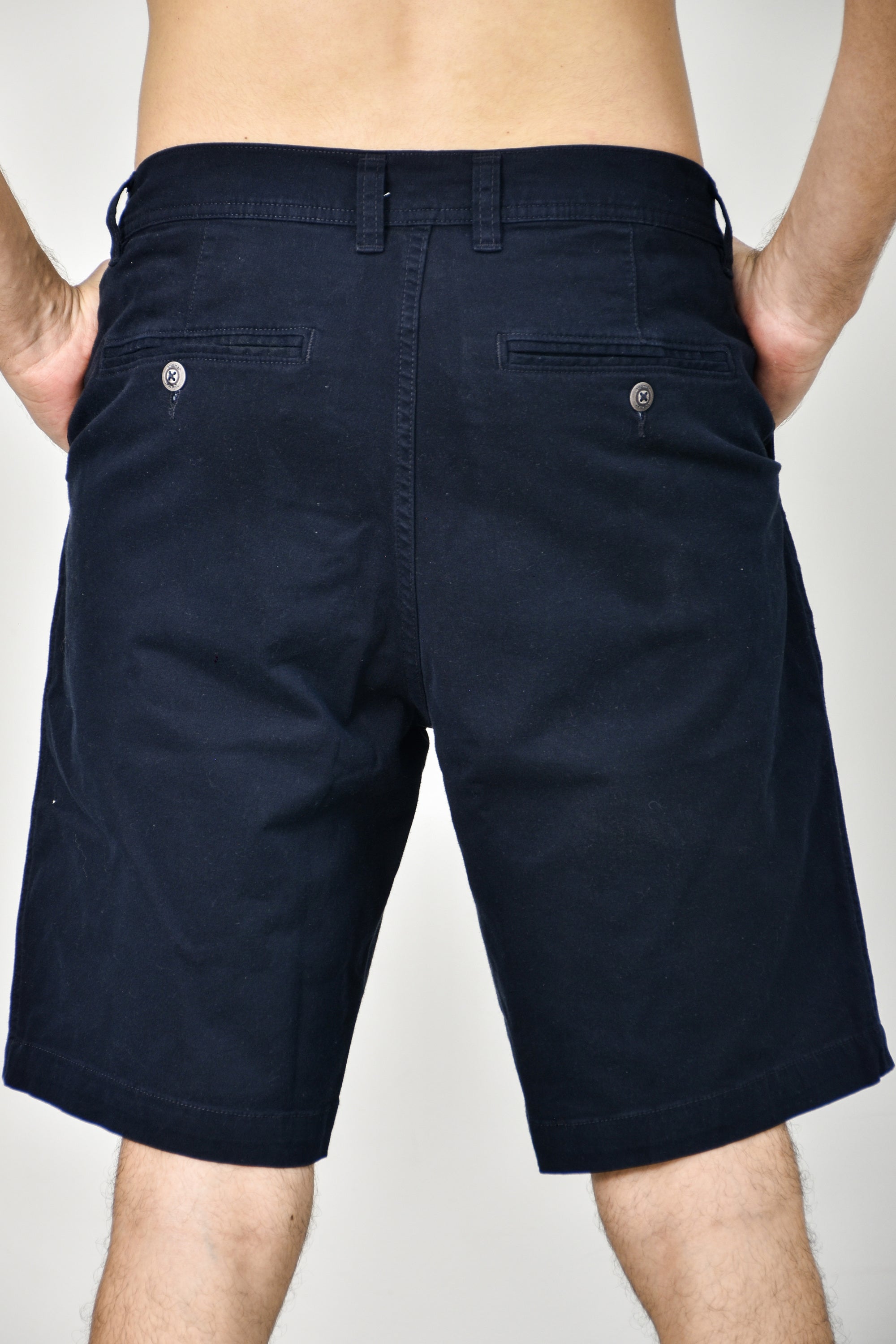 Pantalones cortos chinos - Azul oscuro