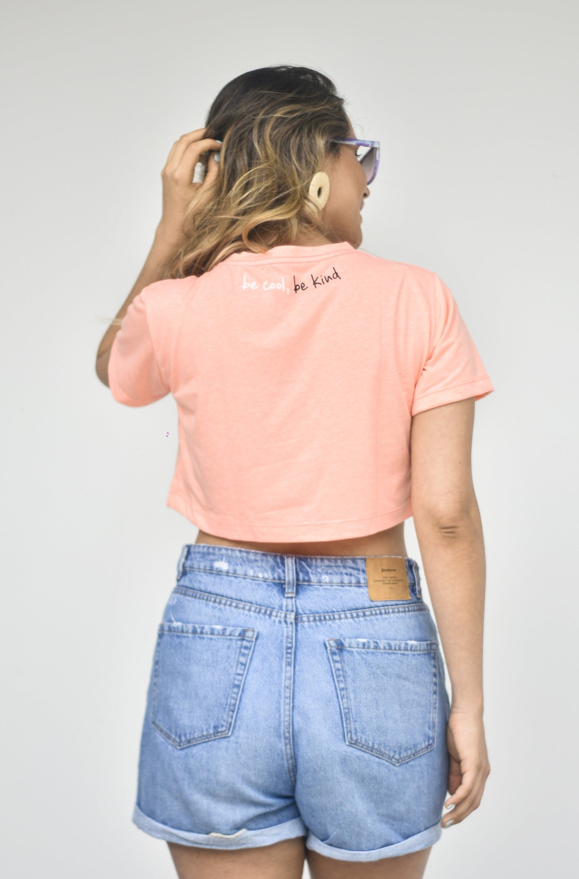 Uva Top Neon Waves - Naranja neón