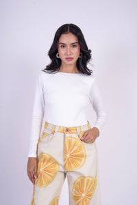 Orange pants
