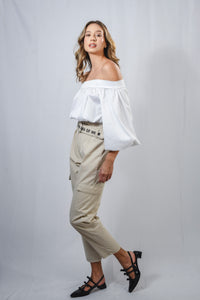 Petal Off-Shoulder
