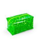 Boxy Green Cosmetic Bag