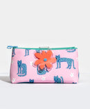 Double Compartment Cat Flower Fasci Pencil Case