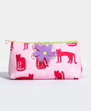 Double Compartment Cat Flower Fasci Pencil Case