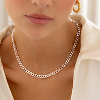 Flat Choker + Earrings