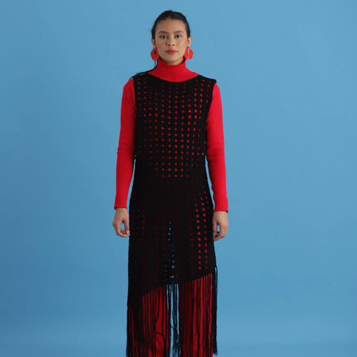Mesh Not So Basic Dress