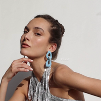 Iris earrings