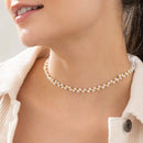 Woven Pearl Choker