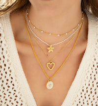 Mom's Love Necklace Set + Earrings