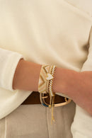 Tassel Woven Bracelet + Earrings