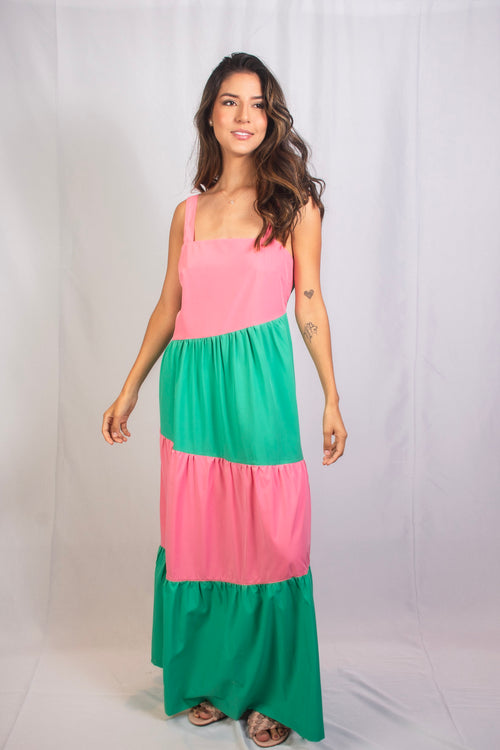 Color Block Dress