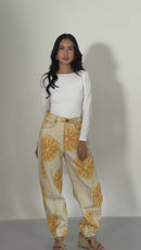 Orange pants