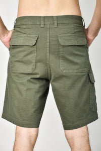 Cargo Shorts - Olive green