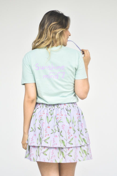 Camiseta básica Uva - Verde